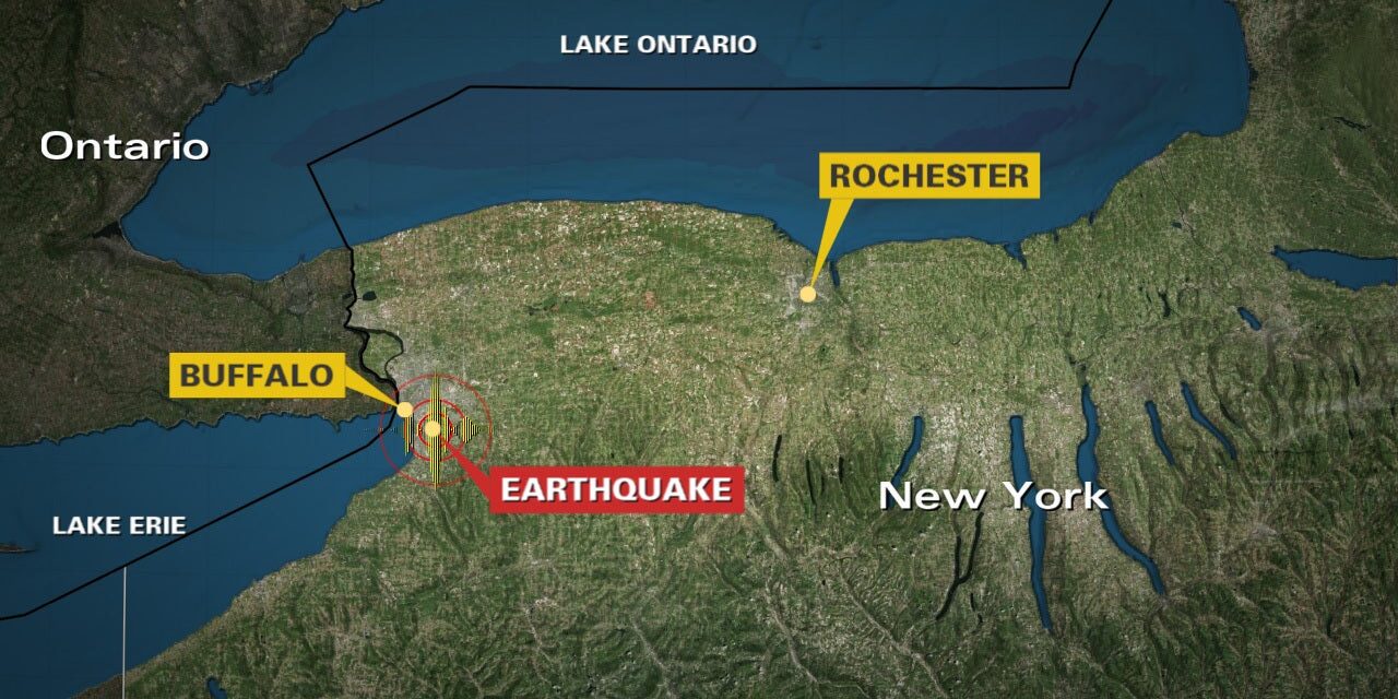 <strong>Động đất mạnh trong nhiều thập kỷ qua ở Ontario</strong>