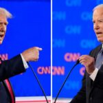 Thăm dò nhanh của CNN: Ông Trump thắng thế trong cuộc tranh luận tổng thống đầu tiên