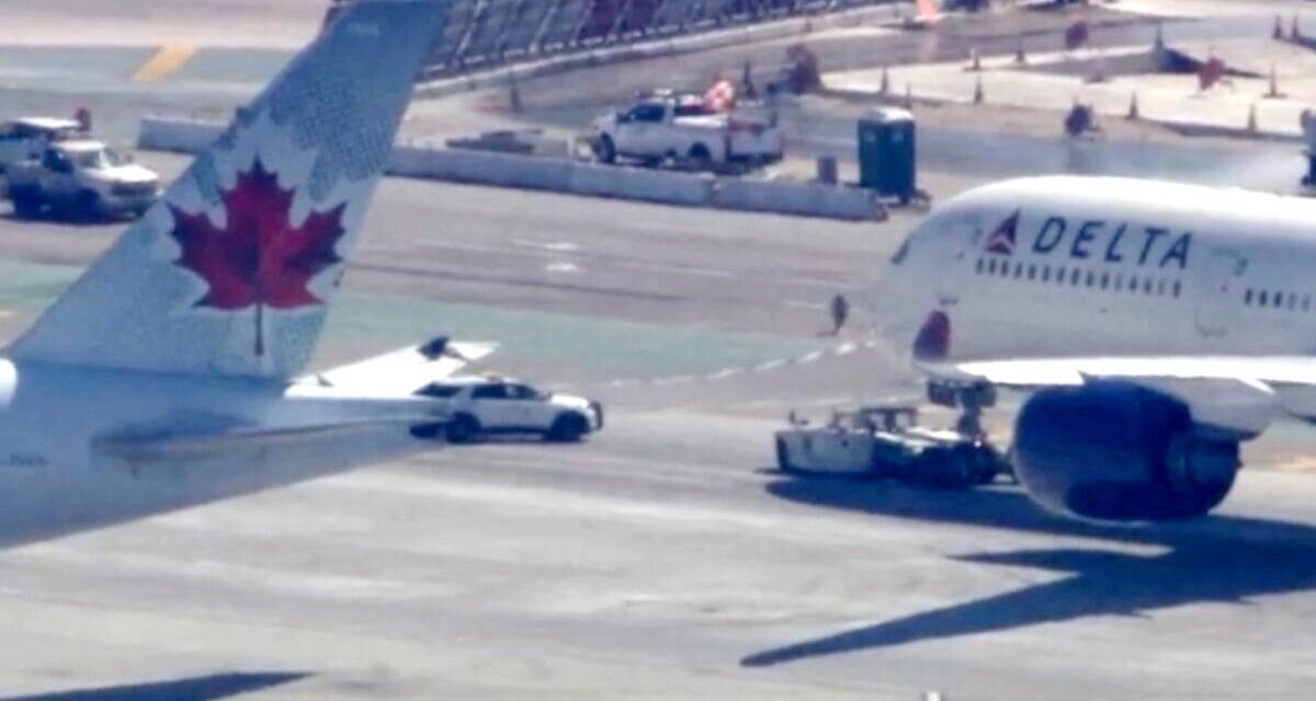 Máy bay Delta va chạm với phi cơ Air Canada tại sân bay Los Angeles, không có người bị thương