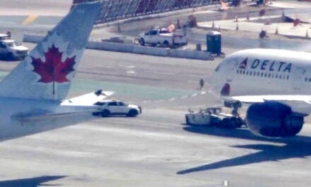 Máy bay Delta va chạm với phi cơ Air Canada tại sân bay Los Angeles, không có người bị thương